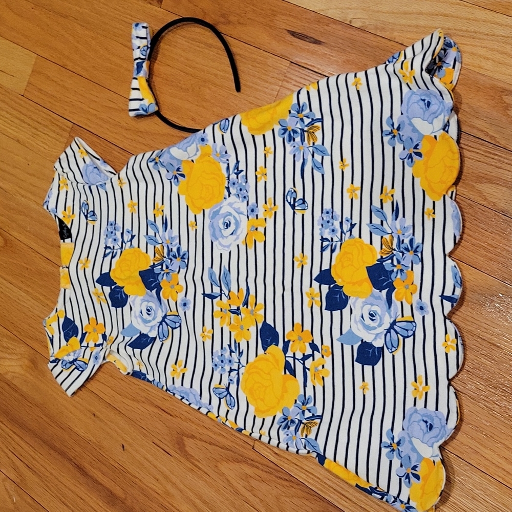 Cynthia Rowley Floral Dress 4T